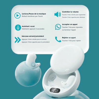 NeuroPods™ - Écoutez sans ressentir
